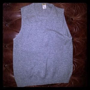 J. Crew Tops - J.Crew cashmere Gray colored vest J. Crew Tops - J.Crew cashmere Gray colored vest